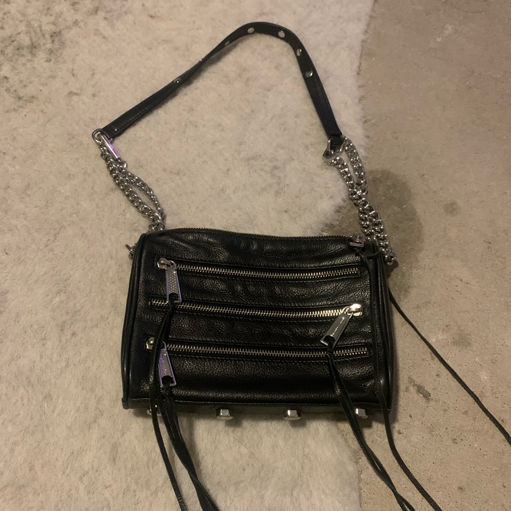 REBECCA MINKOFF THREE ZIPPER PURSE